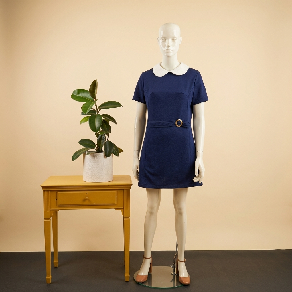 Pop Boutique 1960s-Inspired Mod Mini Dress