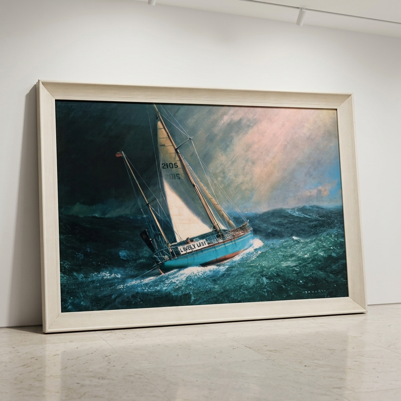 Lively Lady (Lone Sailor) by Laurence Bagley