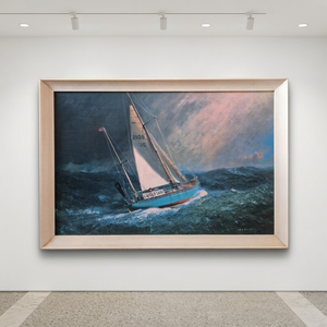 Lively Lady (Lone Sailor) by Laurence Bagley