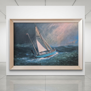 Lively Lady (Lone Sailor) by Laurence Bagley