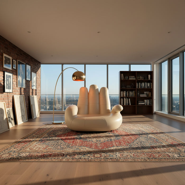 Retro Swivel Hand Chair