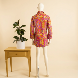 Vintage 1970s Kim Today's Fashion Tunic Shirt