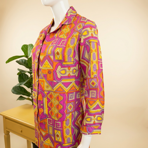 Vintage 1970s Kim Today's Fashion Tunic Shirt